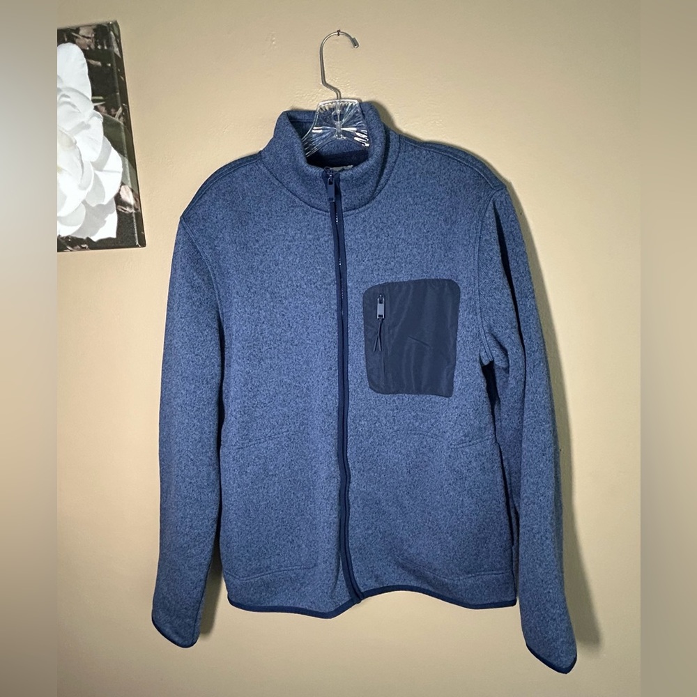 Old Navy Men's Full Zip Sweater Jacket Size Medium